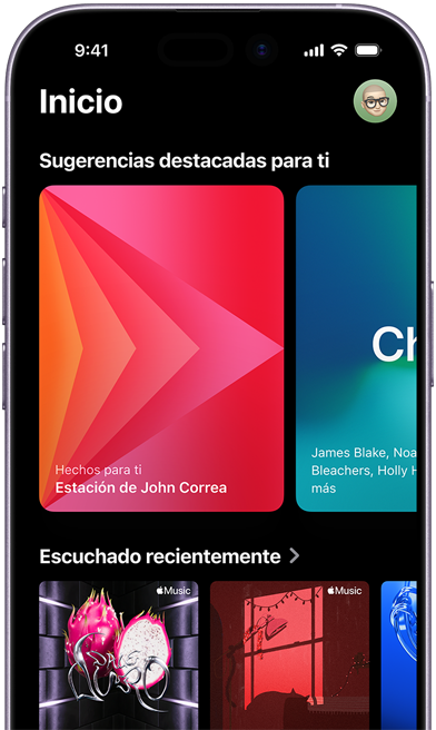 Pantalla de Playlist Playground en un iPhone, con una playlist vacía que todavía no ha sido creada