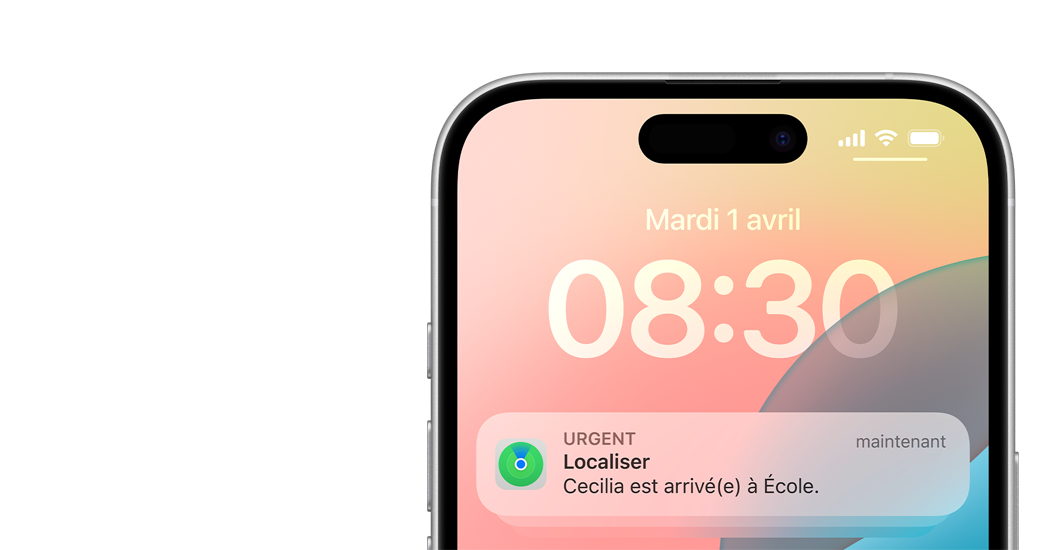 Notifications d’arrivée - Savoir tout le monde à bon port, sans avoir à demander.