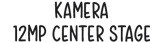 Kamera 12 MP Center Stage