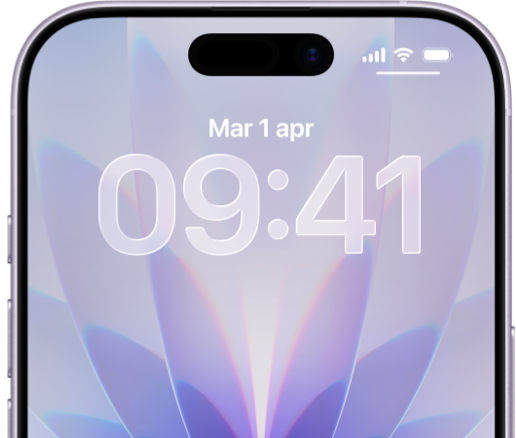 Un iPhone circondato da varie funzioni integrate di Apple.