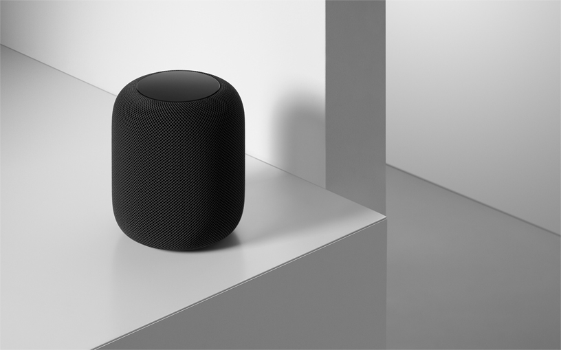 HomePod en gris espacial