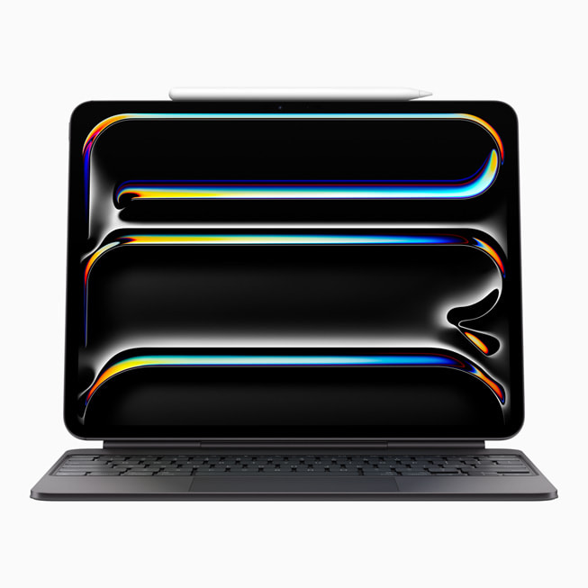 The new Magic Keyboard for iPad Pro is shown.