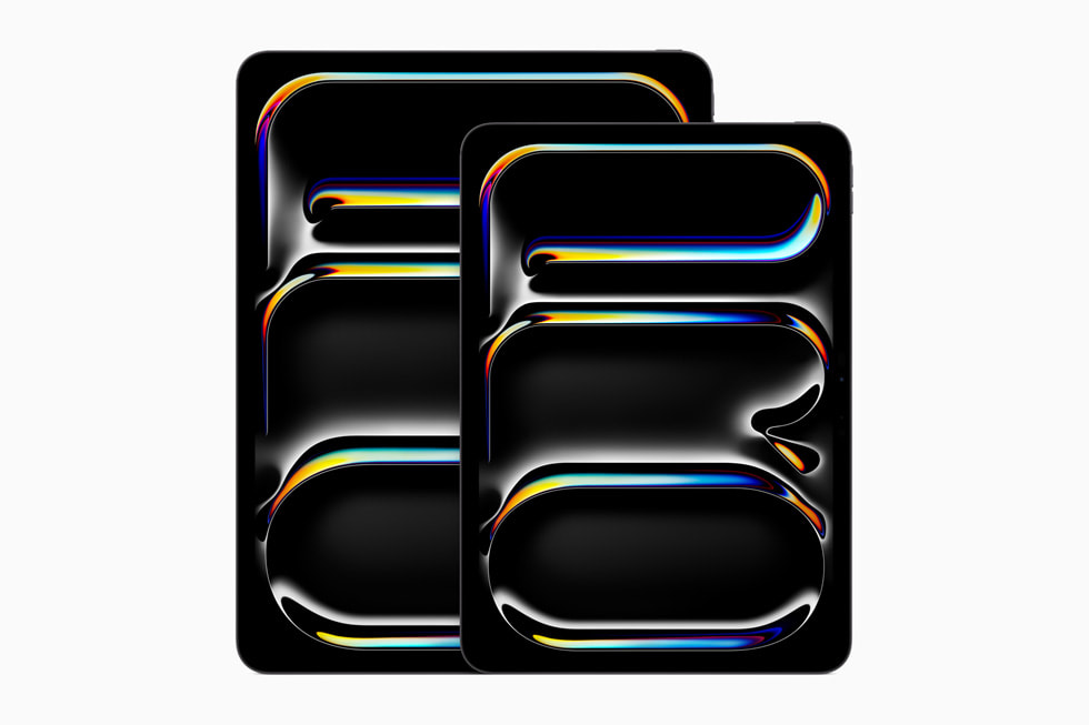 The new iPad Pro family is shown.