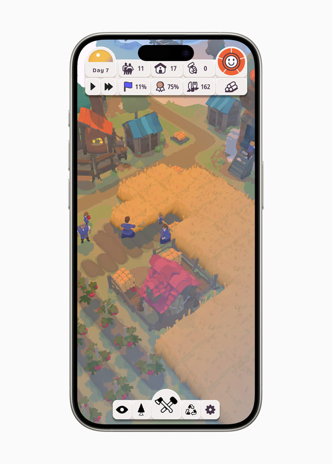 A still from Outlanders 2: Second Nature by Pomelo Games on iPhone 15 Pro.