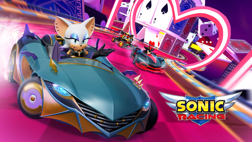 Artwork from Sonic Racing by SEGA.