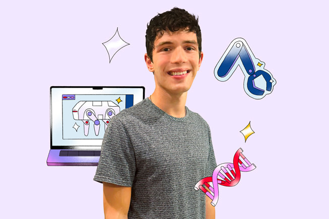 Brayden Gogis’in portresi.