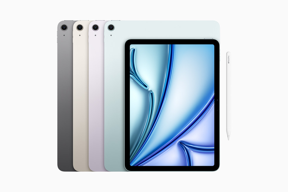 iPad Air ve Apple Pencil Pro.