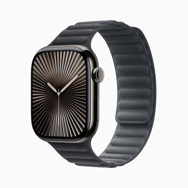 Arduvaz titanyum Apple Watch Series 10.