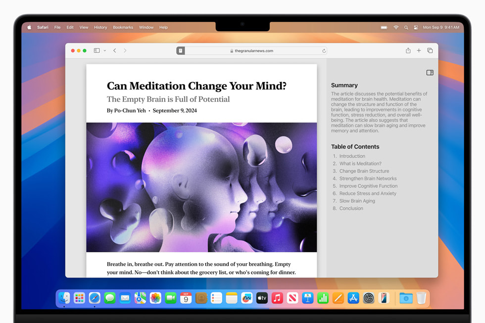 Okuyucu modunda gösterilen bir online makale.