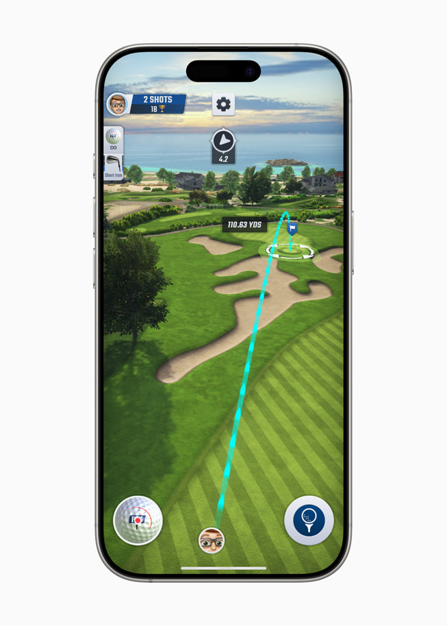 PGA TOUR Pro Golf från HypGames, Inc. på iPhone 16 Pro.
