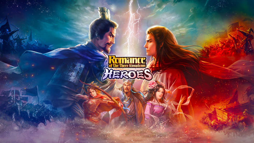Three Kingdoms HEROES från Koei Tecmo.