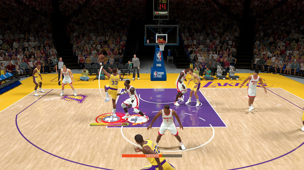 A still from NBA 2K25 Arcade Edition by 2K.