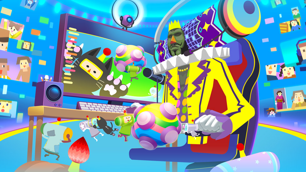 Artwork for Katamari Damacy Rolling LIVE.