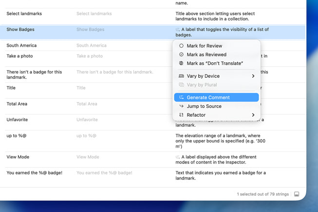 16 inç MacBook Pro’da Coding Tools ekranı gösteriliyor.