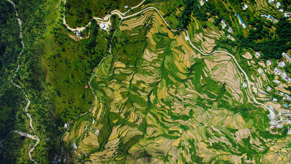 An aerial screen saver for Apple TV.