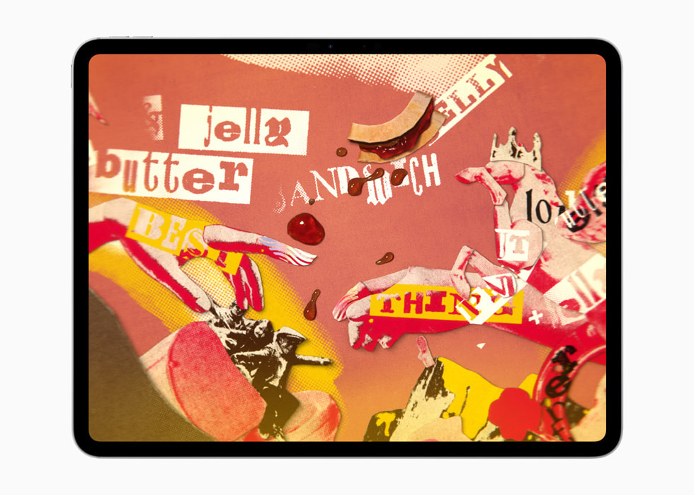 iPad’de PBJ — The Musical oyunu gösteriliyor.