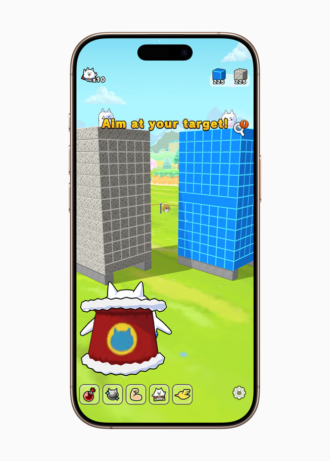 En stillbild från Let’s Go Mightycat! från PONOS Corporation.