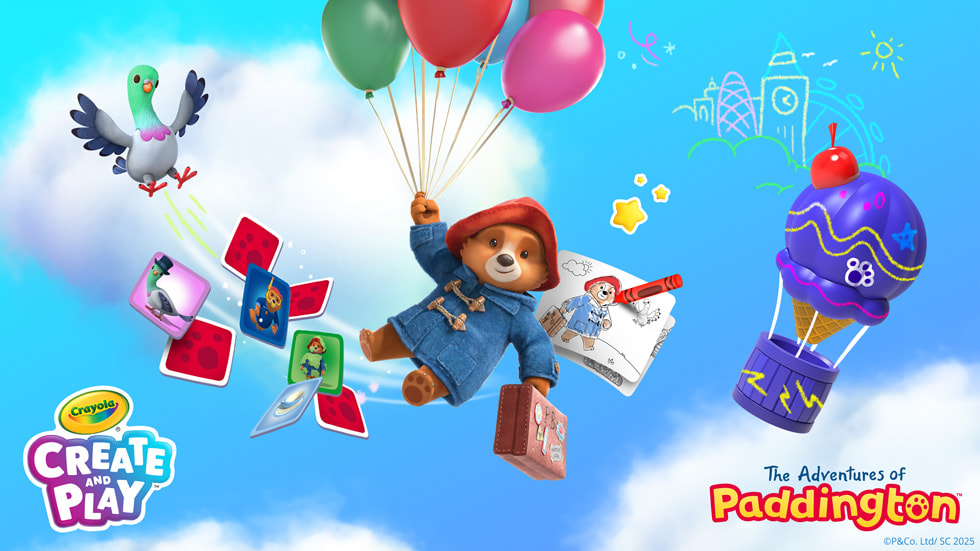 En stillbild från Crayola Create and Play+ från Red Games Co.