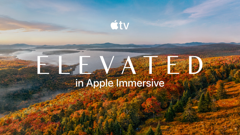 An image of Apple Immersive art for “Elevated.”