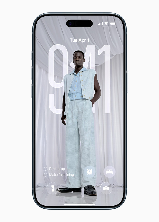 Bir kullanıcının iPhone Air’de görünen Ana Ekranı.