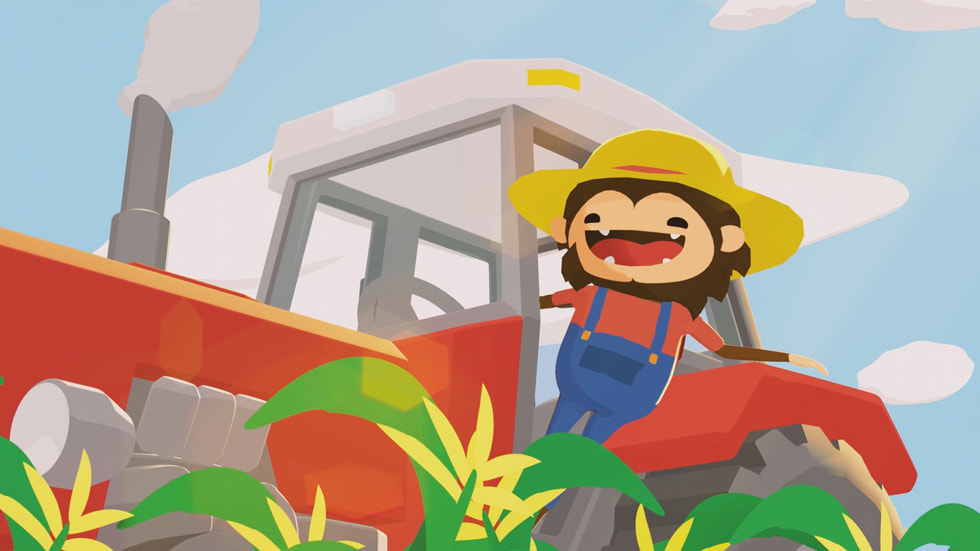 A still from Sneaky Sasquatch.