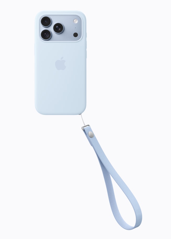 The iPhone 18 Pro Silicone Case and Wrist Strap.