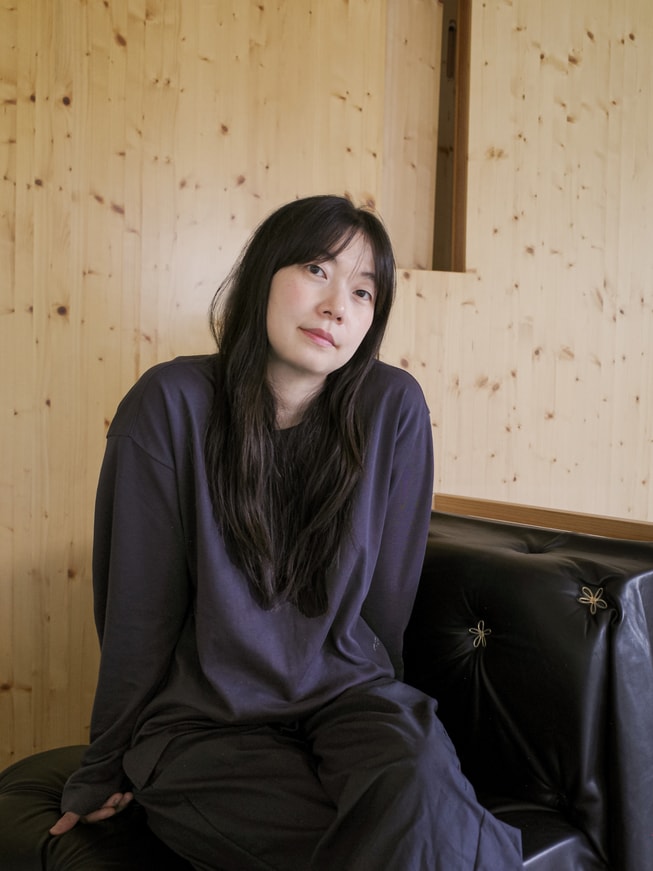 A portrait of Yoonjeong Lee, part of Apple’s 2026 Designers of Tomorrow showcase.