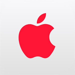 The AppleCare+ logo.