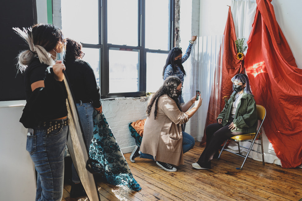 Participants in the Today at Apple Creative Studios - Chicago.