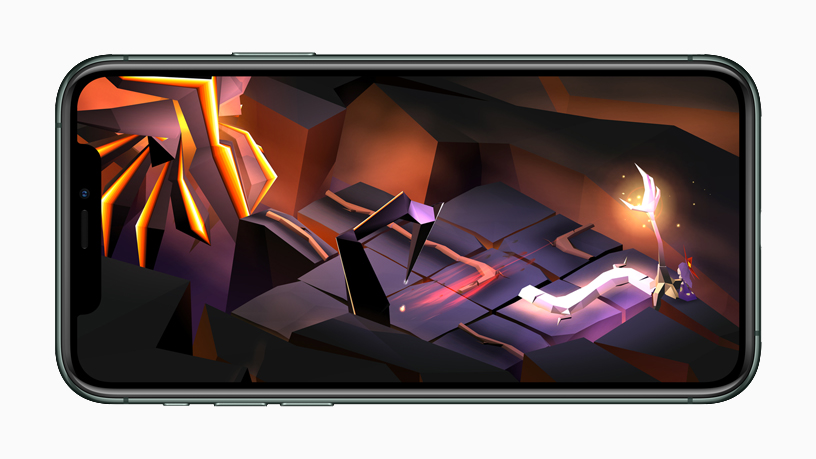 Gameplay from “The Enchanted World” displayed on iPhone 11 Pro.