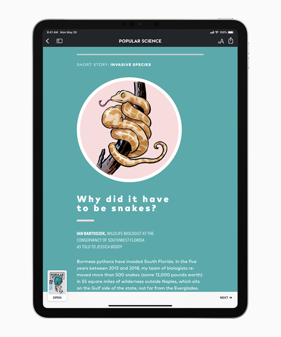 Article from Popular Science’s “The Florida Problem.”