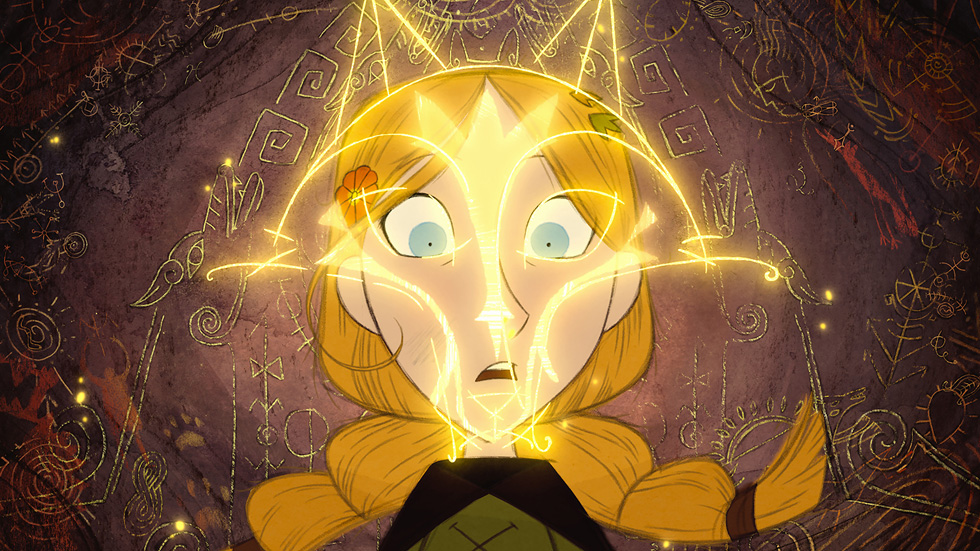 A scene from“Wolfwalkers.”