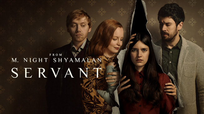 Apple TV+ banner for “Servant.”