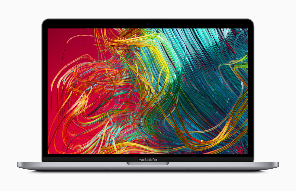 The Retina display on MacBook Pro.