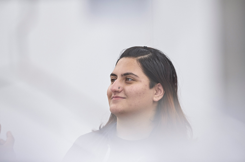 Finisar employee Khan Qurashi.