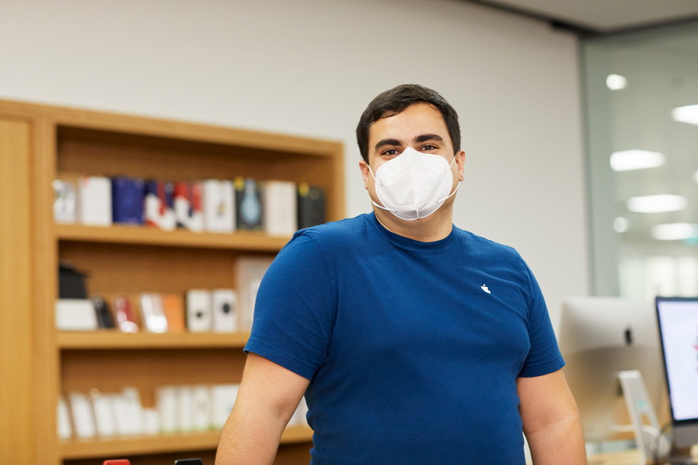 Alvaro Porcel at Apple’s Cork campus in Ireland.