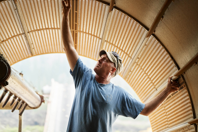 채금업자 피터 라이트(Peter Wright).