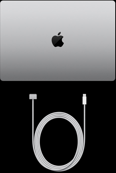 16‑palcový MacBook Pro, kábel USB‑C na MagSafe 3