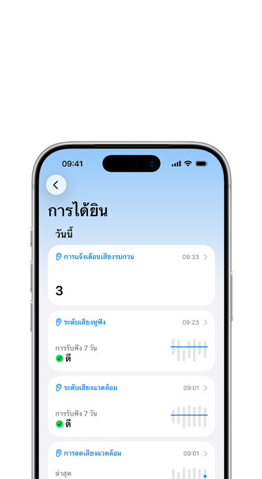 Blue sound wave, Hearing Test icon