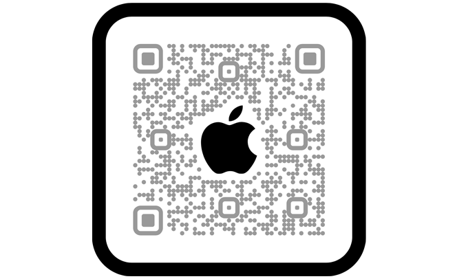 QR 코드를 스캔하고 Apple Store 앱에서 쇼핑하기