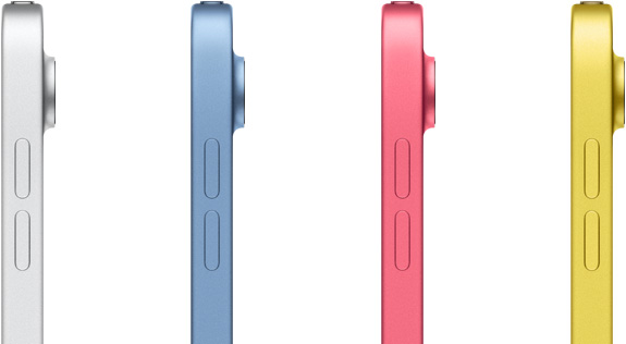 Az iPad négy különböző színben