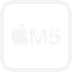 Logo del chip M5 de Apple