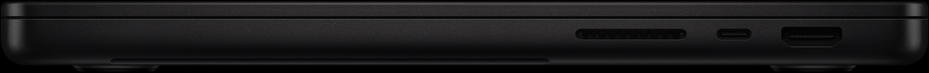 Lateral derecho: SDXC, un puerto Thunderbolt y HDMI