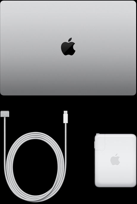 MacBook Pro de 16 pulgadas, cable de USB-C a MagSafe 3 y adaptador de corriente USB-C de&nbsp;140&nbsp;W