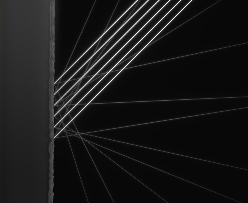 Amikor a fénysugarak elérik a nano­texturált kijelzőt, a tükröződés minimálisra csökken, így segít kiküszöbölni a zavaró tényezőket a kiváló képminőség megőrzése érdekében