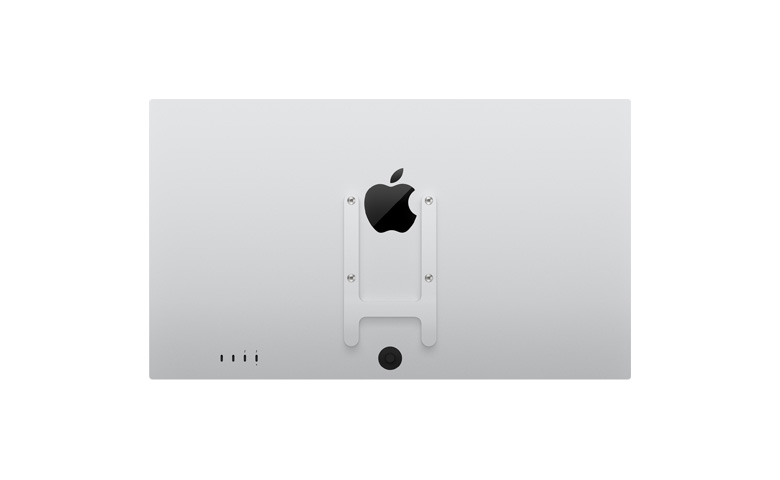 Studio Display XDR VESA-rögzítőadapterrel hátulnézetből