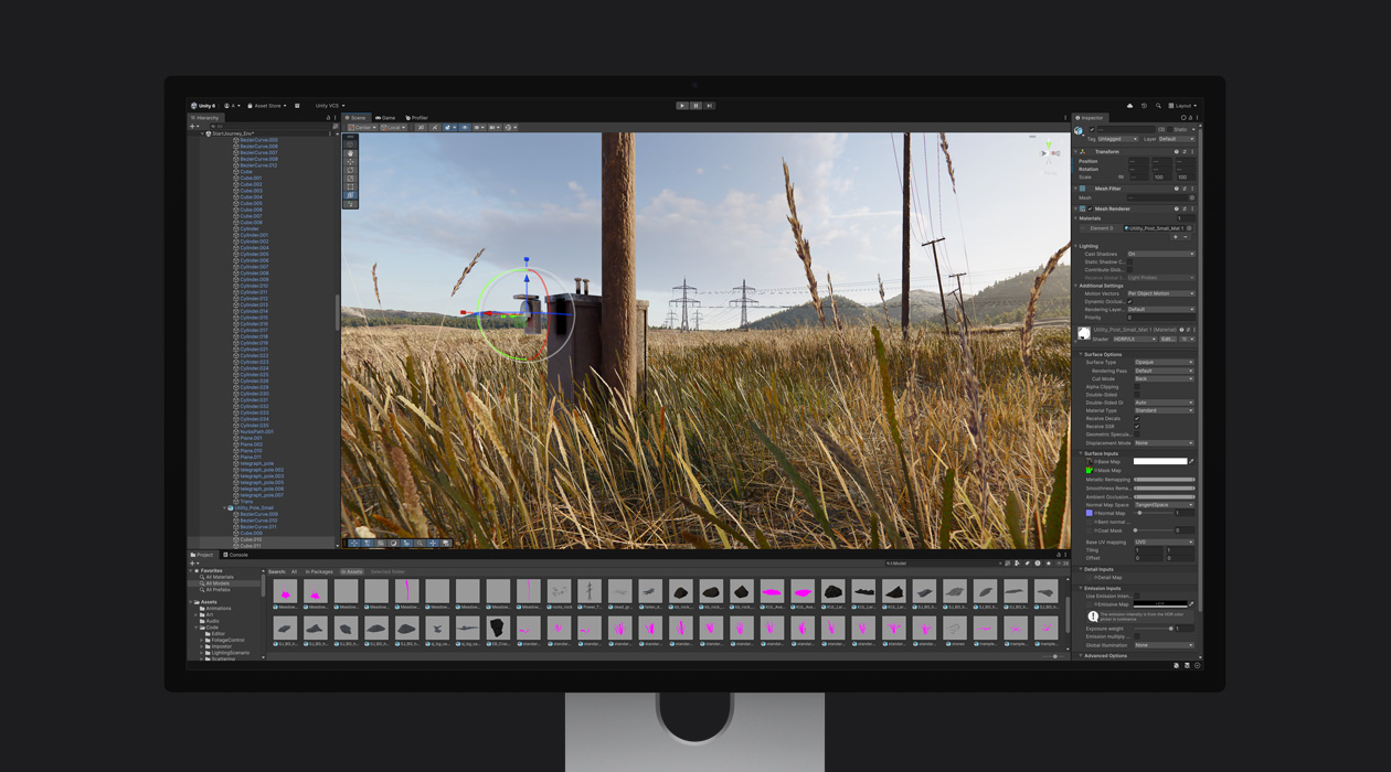 Állókép egy játékfejlesztési fájlról