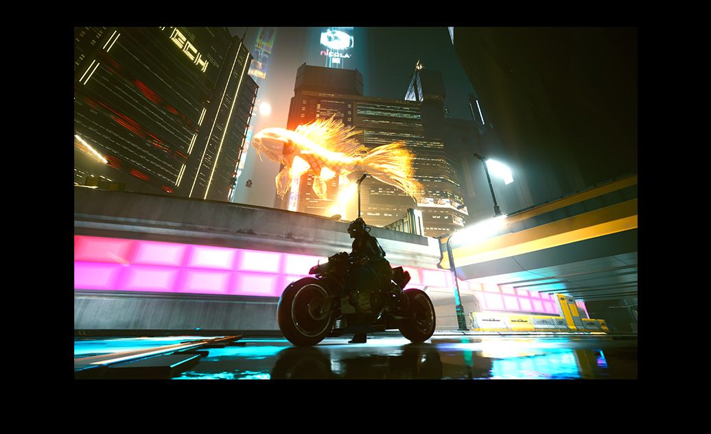 Màn hình MacBook Pro hiển thị một trò chơi điện tử